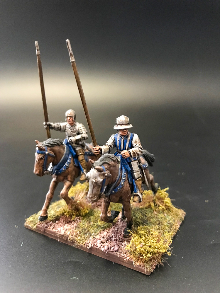 Johnstone Light Horse 2 28mm figures.