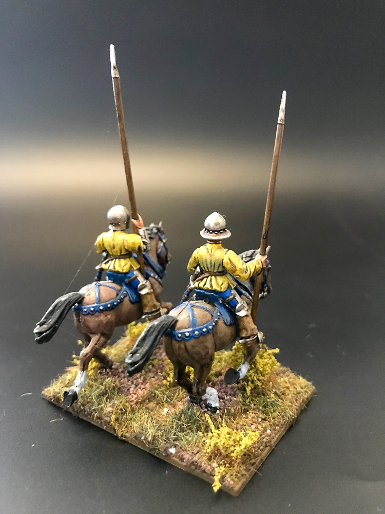 Scott Light Horse 2 figures.