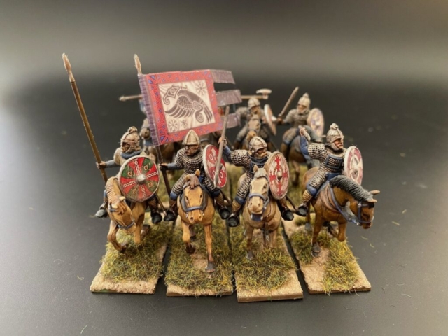 Mounted Saxon Hearthguard Mounted Saxon Hearthguard.