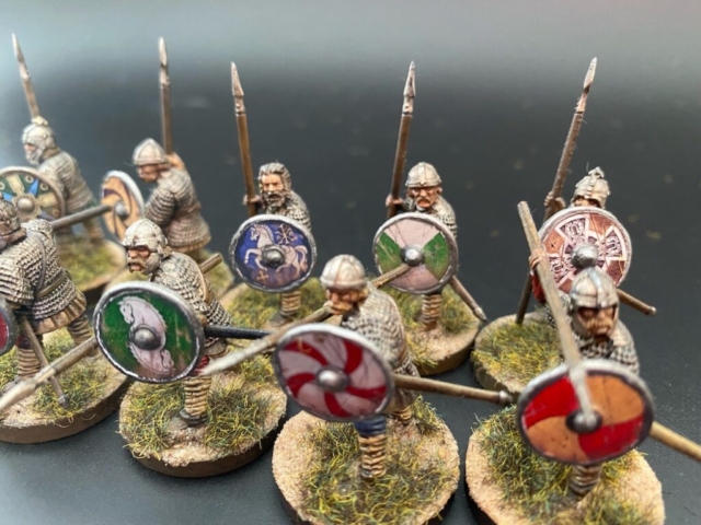 Saxon Thegns 28mm figures.