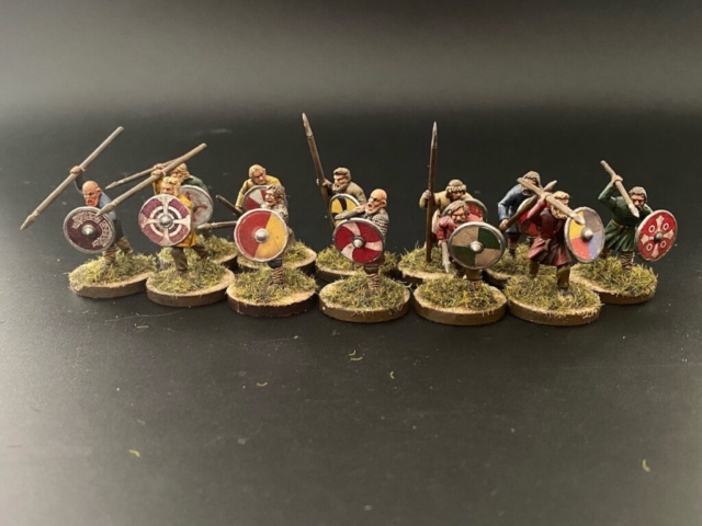 12 Figures saxon fyrd.
