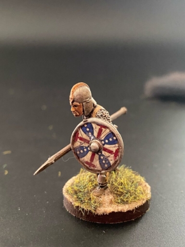 Single figure saxon hero.