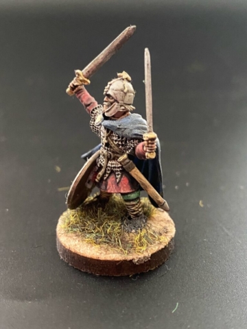 Single figure, Saxon lord.