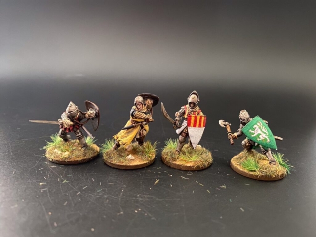 28mm Hundred Years War Scottish.