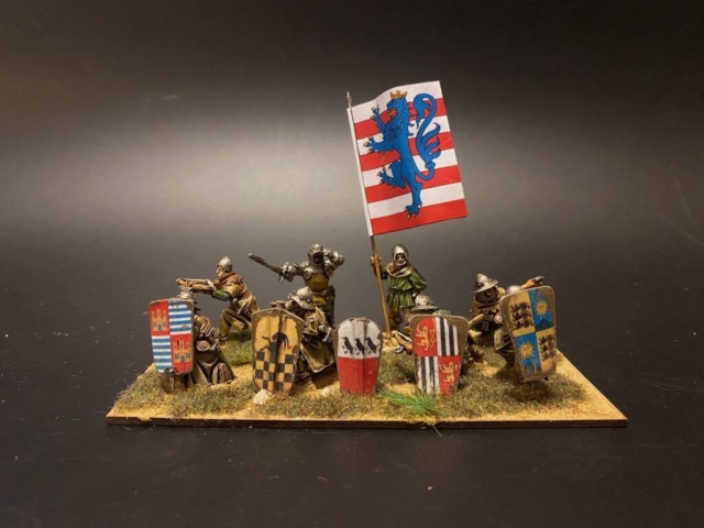 28mm Low Countries Crossbowmen.