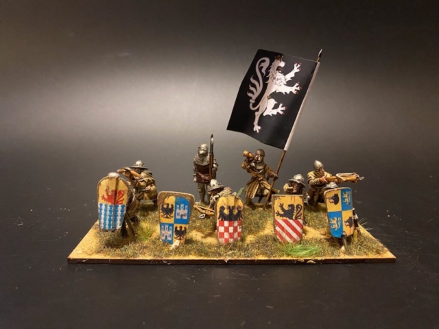 28mm Low Countries Crossbowmen.