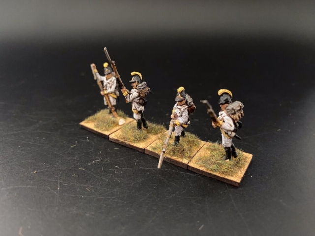 28mm Napoleonic Austrian Infantry.