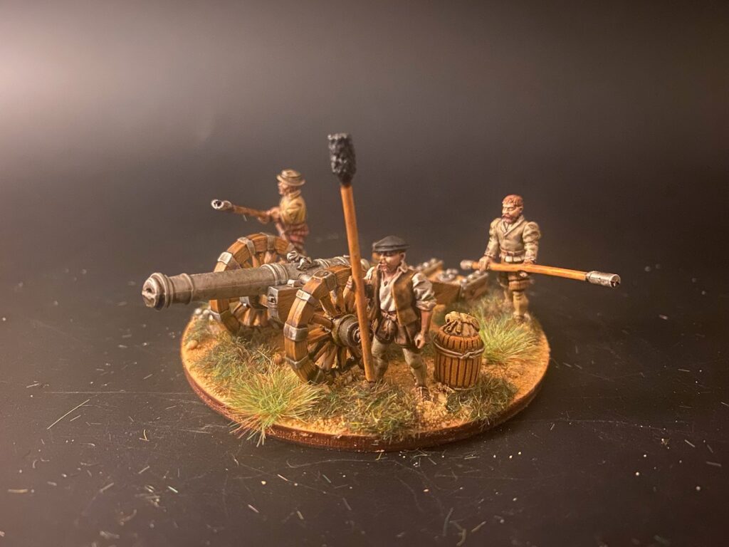 28mm Tudor Shrimpe Cannon.