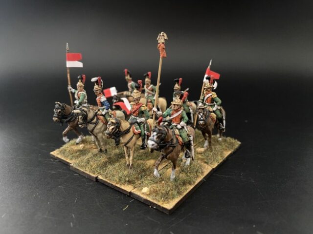 20mm Napoleonic French lancers 20mm Napoleonic French lancers.